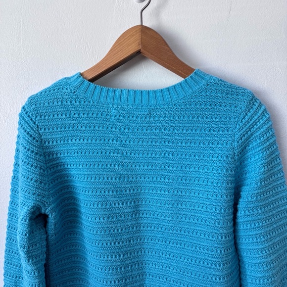 Loft blue small balloon sleeve sweater size XS - Picture 8 of 8